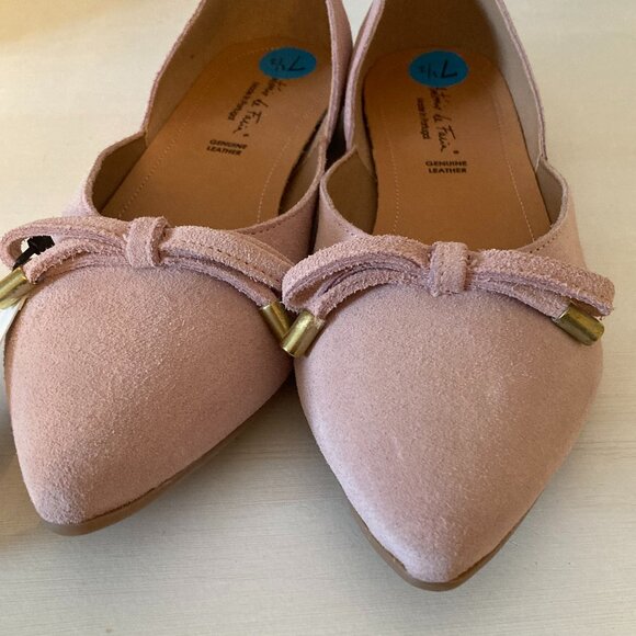 Antonio de Faria Pink Leather Ballet Flats - New - Picture 2 of 13